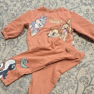 Disney Bambi Kids' Outfit in Rust